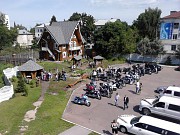 Свадьба на мотоциклах в Костроме