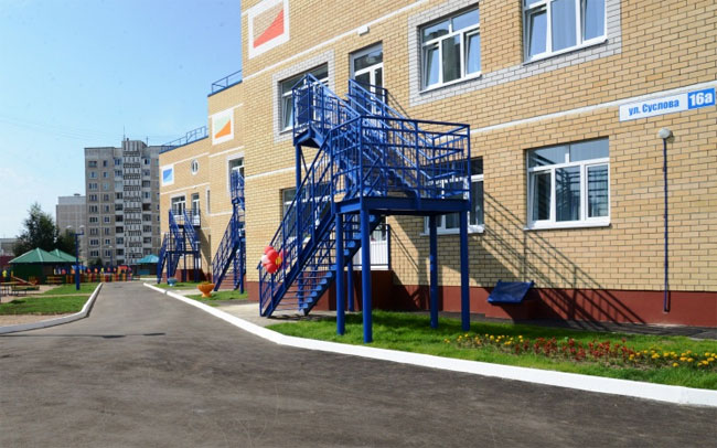 новый детский сад в Малышково (г.Кострома)